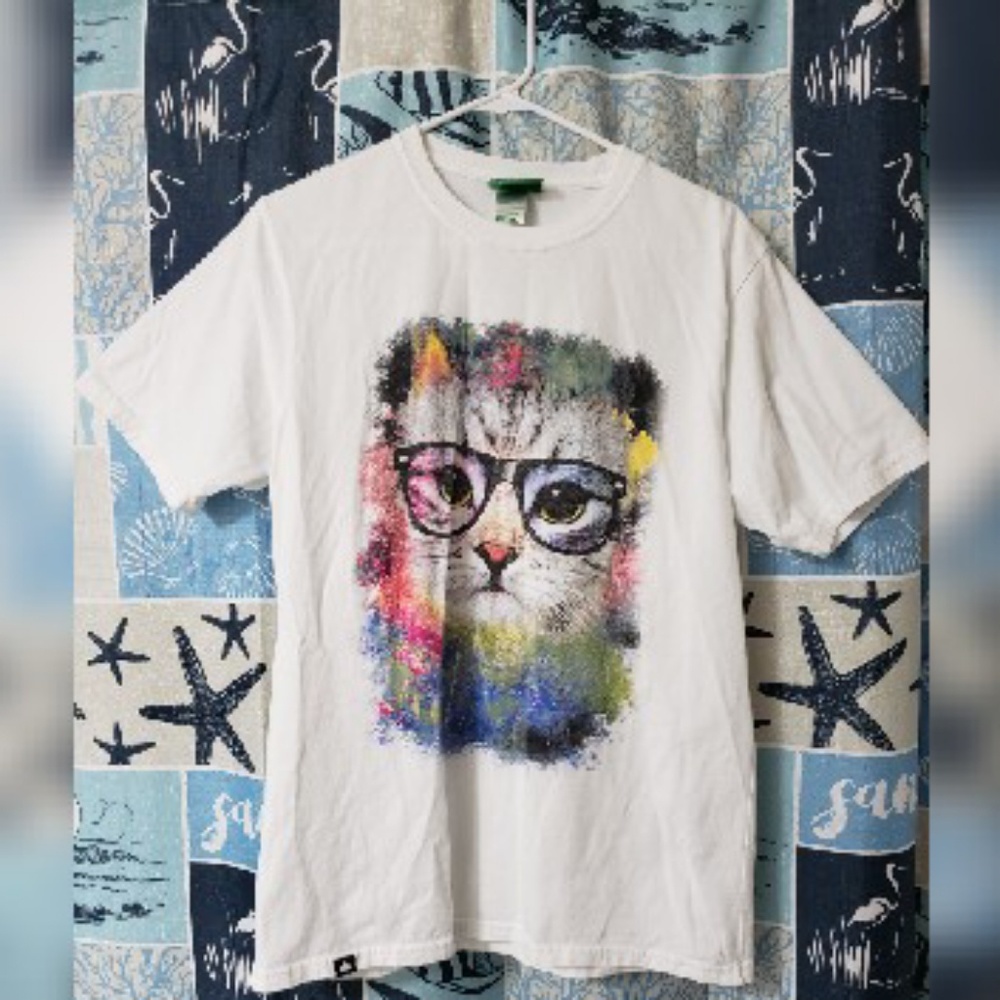 Cat Graphic T-Shirt